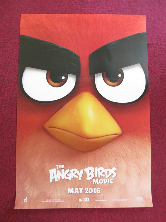 ANGRY BIRDS US ONE SHEET ROLLED POSTER JASON SUDEIKIS JOSH GAD 2016