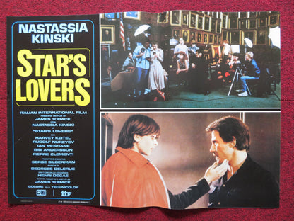 STAR'S LOVERS - B  ITALIAN FOTOBUSTA POSTER NASTASSIA KINSKI HARVEY KEITEL 1983