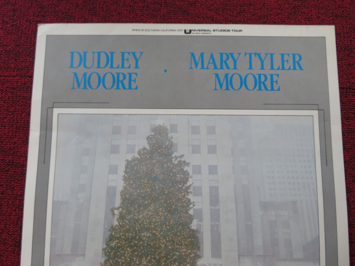 SIX WEEKS US INSERT (14"x 36") POSTER DUDLEY MOORE MARY TYLER MOORE 1982