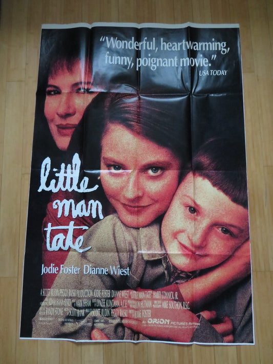 LITTLE MAN TATE UK 4 SHEET POSTER JODIE FOSTER DIANNE WEST 1991