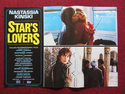 STAR'S LOVERS - C  ITALIAN FOTOBUSTA POSTER NASTASSIA KINSKI HARVEY KEITEL 1983