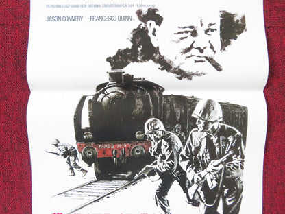 CASABLANCA EXPRESS ITALIAN LOCANDINA POSTER DONALD PLEASENCE JASON CONNERY 1989