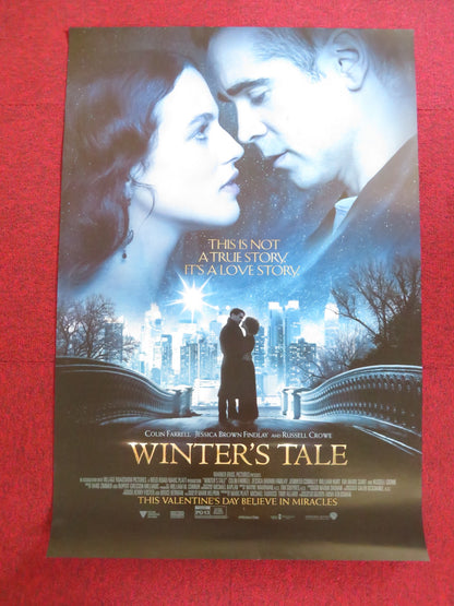 WINTER'S TALE US ONE SHEET ROLLED POSTER COLIN FARRELL MATT BOMER 2014