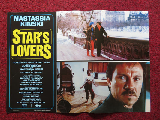 STAR'S LOVERS - D  ITALIAN FOTOBUSTA POSTER NASTASSIA KINSKI HARVEY KEITEL 1983