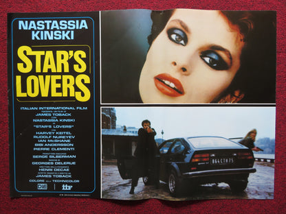 STAR'S LOVERS - E  ITALIAN FOTOBUSTA POSTER NASTASSIA KINSKI HARVEY KEITEL 1983