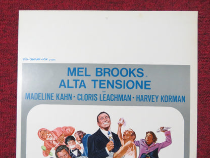 HIGH ANXIETY ITALIAN LOCANDINA POSTER MEL BROOKS MADELINE KAHN 1978