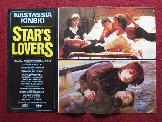 STAR'S LOVERS - F  ITALIAN FOTOBUSTA POSTER NASTASSIA KINSKI HARVEY KEITEL 1983