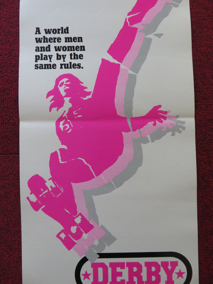 DERBY US INSERT (14"x 36") POSTER CHARLIE O'CONNELL 1971