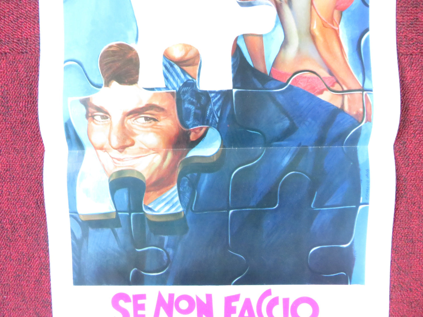 PORTNOY'S COMPLAINT ITALIAN LOCANDINA POSTER RICHARD BENJAMIN KAREN BLACK 1972