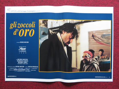 GLI ZOCCOLI D'ORO -A ITALIAN FOTOBUSTA POSTER HICHEM ROSTOM HAMMADI ZAROUK 1989