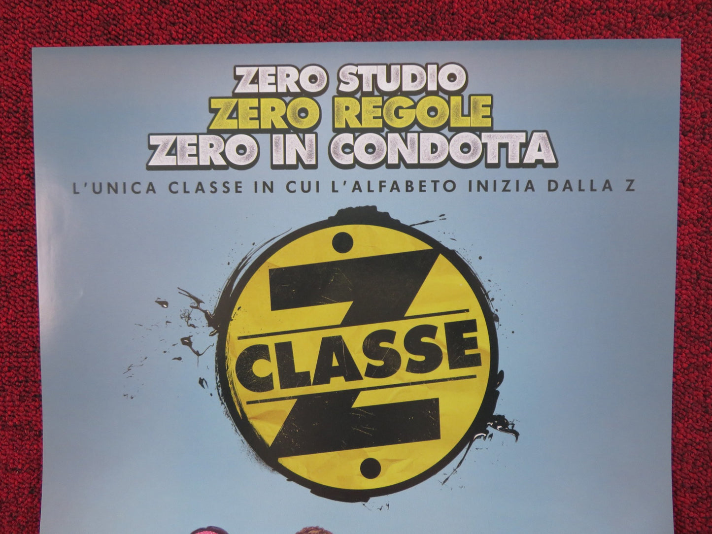 CLASSE Z ITALIAN LOCANDINA POSTER GRETA MENCHI ALICE PAGANI 2017