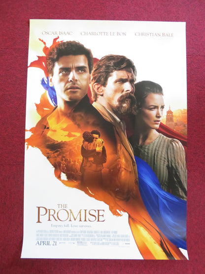 THE PROMISE US ONE SHEET ROLLED POSTER CHRISTIAN BALE OSCAR ISAAC 2016