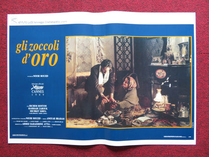 GLI ZOCCOLI D'ORO - C ITALIAN FOTOBUSTA POSTER HICHEM ROSTOM HAMMADI ZAROUK 1989