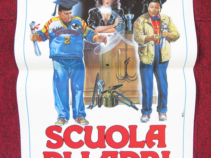 SCUOLA DI LADRI - PARTE SECONDA  ITALIAN LOCANDINA POSTER PAOLO VILLAGGIO 1987