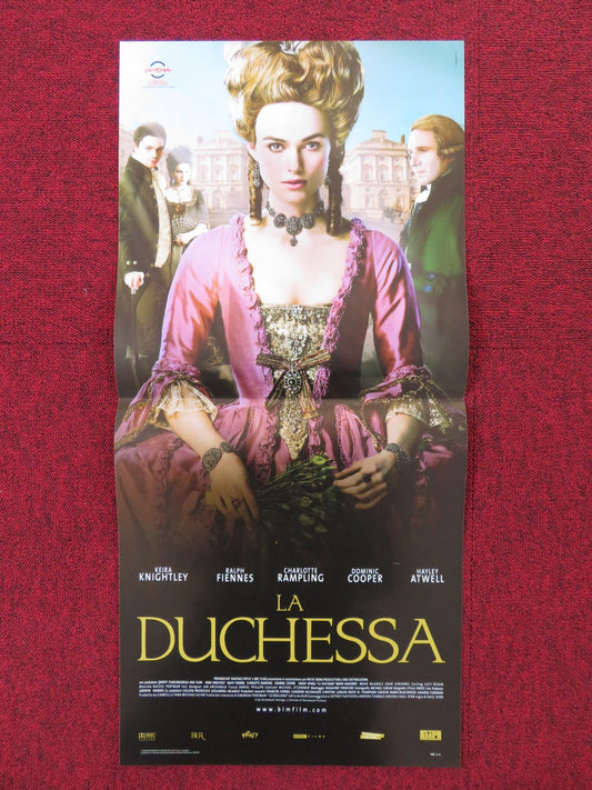 THE DUCHESS ITALIAN LOCANDINA POSTER KEIRA KNIGHTLEY RALPH FIENNES 2008