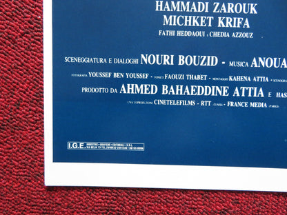 GLI ZOCCOLI D'ORO - D ITALIAN FOTOBUSTA POSTER HICHEM ROSTOM HAMMADI ZAROUK 1989