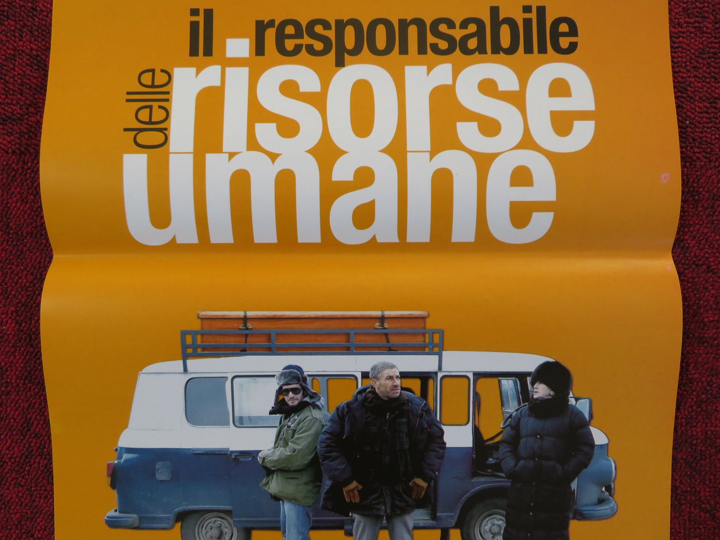 IL RESPONSABILE DELLE RISORSE UMANE ITALIAN LOCANDINA POSTER MARK IVANIR 2010