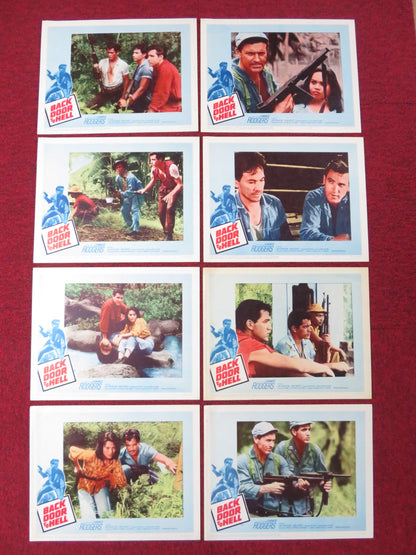 BACK DOOR TO HELL US LOBBY CARD SET JIMMIE RODGERS JACK NICHOLSON 1964