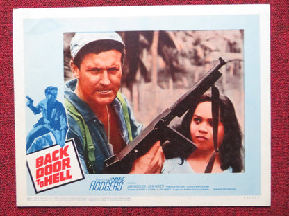 BACK DOOR TO HELL US LOBBY CARD SET JIMMIE RODGERS JACK NICHOLSON 1964