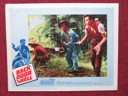 BACK DOOR TO HELL US LOBBY CARD SET JIMMIE RODGERS JACK NICHOLSON 1964