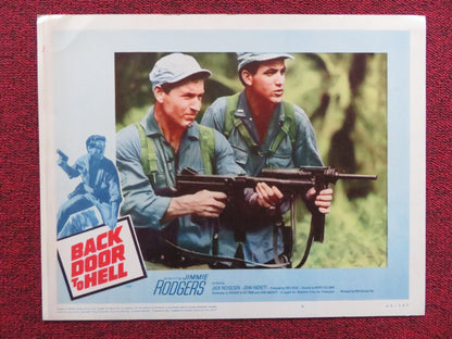 BACK DOOR TO HELL US LOBBY CARD SET JIMMIE RODGERS JACK NICHOLSON 1964