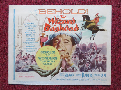 THE WIZARD OF BAGHDAD US LOBBY CARD SET DICK SHAWN DIANE BAKER 1960