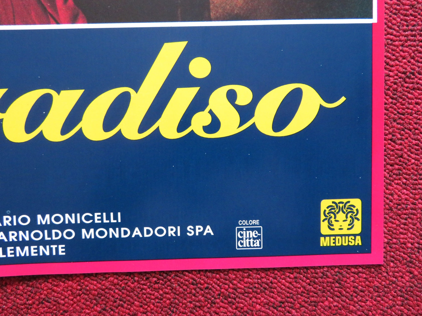 FACCIAMO PARADISO -C ITALIAN FOTOBUSTA POSTER MARGHERITA BUY LELLO ARENA 1995