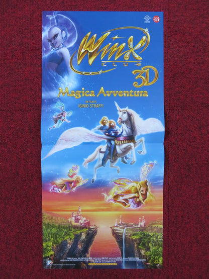 WINX CLUB 3D: MAGICAL ADVENTURE ITALIAN LOCANDINA POSTER PERLA LIBERATORI 2010