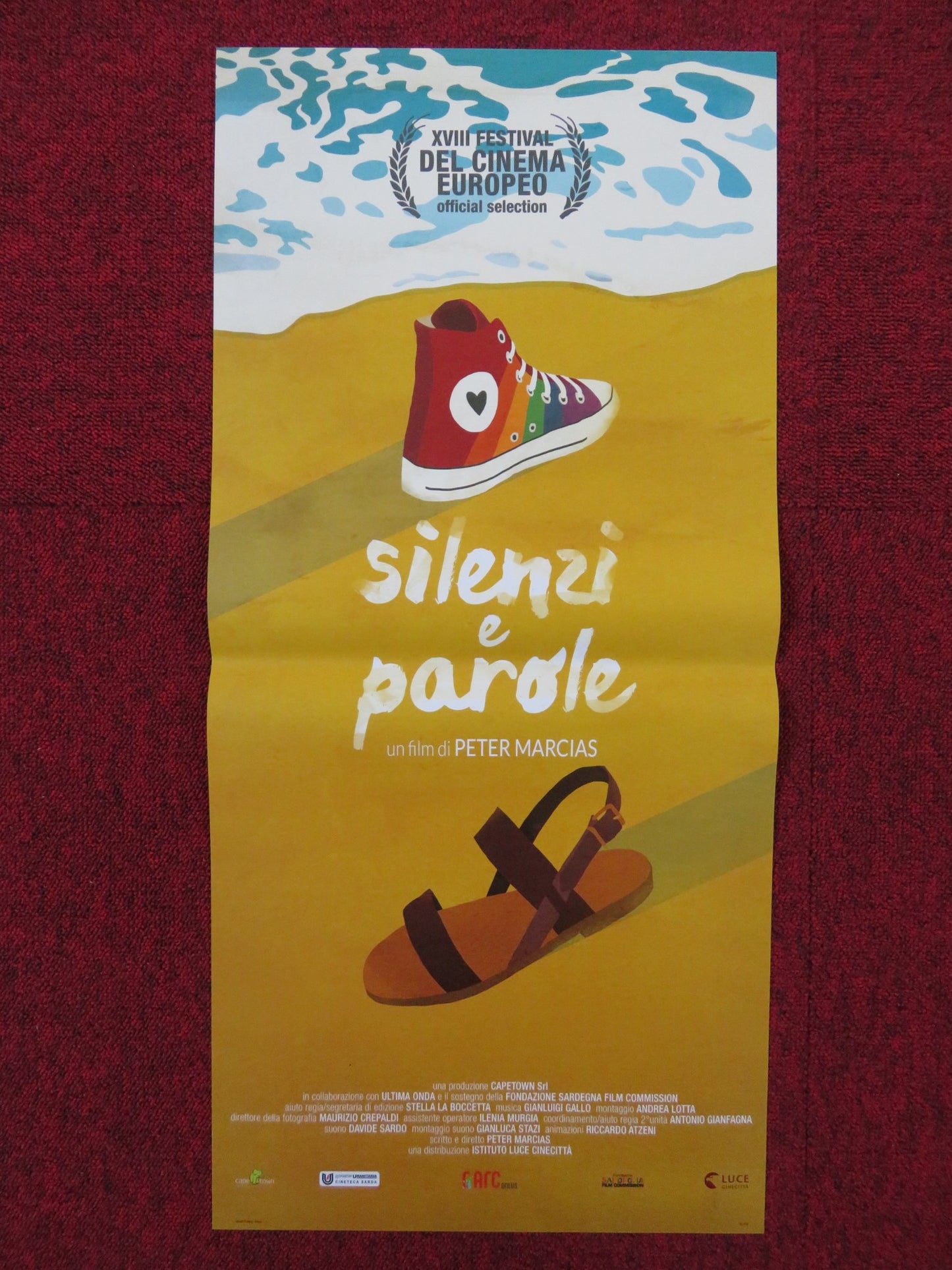 SILENZI E PAROLE ITALIAN LOCANDINA POSTER PETER MARCIAS 2017