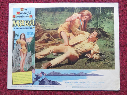 MARA OF THE WILDERNESS US LOBBY CARD SET LORI SAUNDERS ADAM WEST 1965