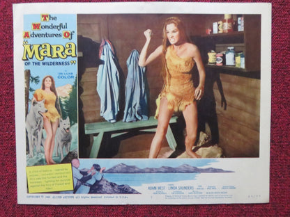 MARA OF THE WILDERNESS US LOBBY CARD SET LORI SAUNDERS ADAM WEST 1965