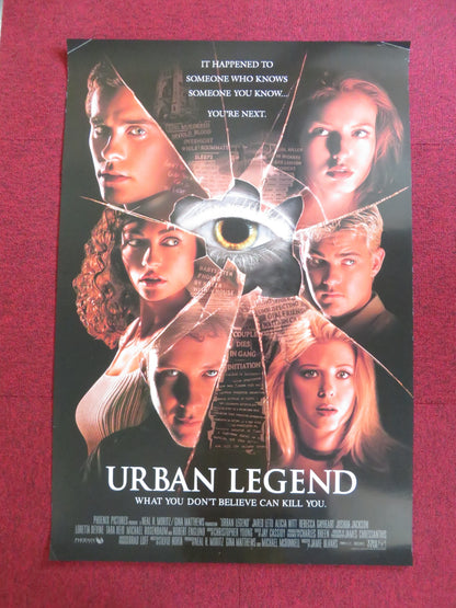 URBAN LEGEND US ONE SHEET ROLLED POSTER JARED LETO ALICIA WITT 1998