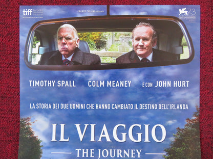 THE JOURNEY ITALIAN LOCANDINA POSTER  TIMOTHY SPALL COLM MEANEY 2016