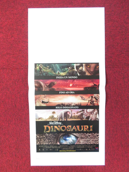 DINOSAUR ITALIAN LOCANDINA POSTER DISNEY ALFRE WOODARD 2000