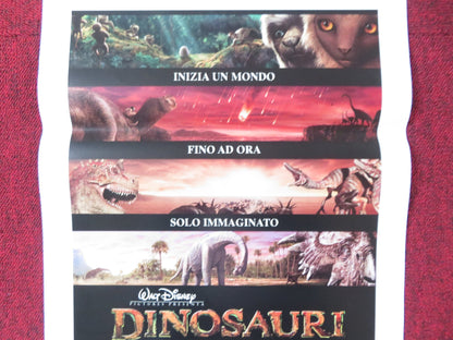 DINOSAUR ITALIAN LOCANDINA POSTER DISNEY ALFRE WOODARD 2000