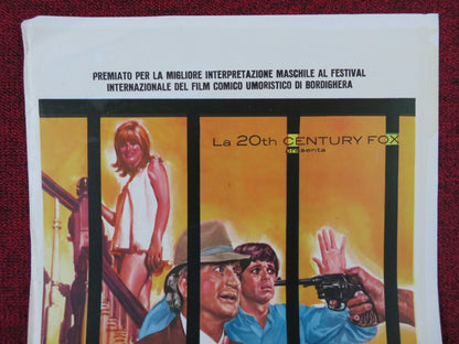 CARTA CHE VINCE, CARTA CHE PERDE ITALIAN LOCANDINA POSTER GEORGE C. SCOTT 1967