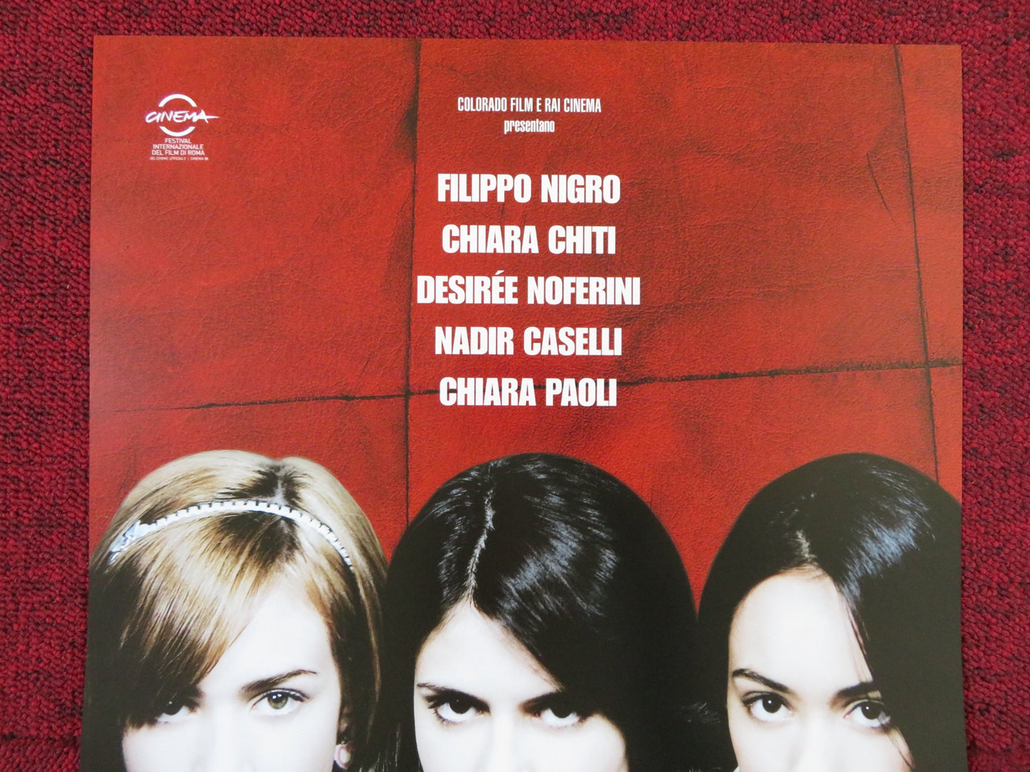 UN GIOCO DA RAGAZZE ITALIAN LOCANDINA POSTER FILIPPO NIGRO CHIARA CHITI 2008