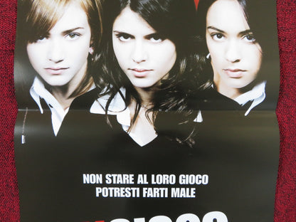 UN GIOCO DA RAGAZZE ITALIAN LOCANDINA POSTER FILIPPO NIGRO CHIARA CHITI 2008