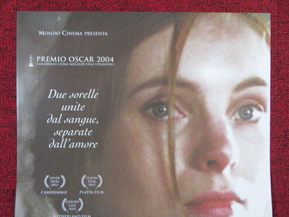 TWIN SISTERS ITALIAN LOCANDINA POSTER ELLEN VOGEL THEKLA REUTEN 2002