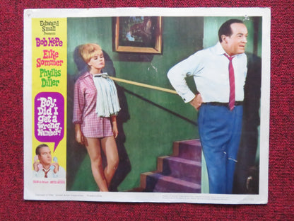 BOY, DID I GET A WRONG NUMBER US LOBBY CARD SET BOB HOPE ELKE SOMMER 1966