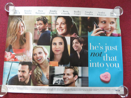 HE'S JUST NOT THAT INTO YOU UK QUAD (30"x 40") ROLLED POSTER BEN AFFLECK 2009