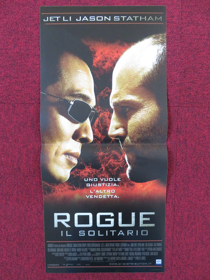 ROGUE IL SOLITARIO ITALIAN LOCANDINA POSTER JET LI JASON STATHAM 2007