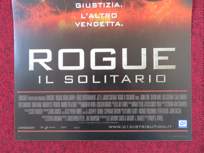 ROGUE IL SOLITARIO ITALIAN LOCANDINA POSTER JET LI JASON STATHAM 2007