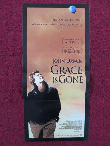 GRACE IS GONE ITALIAN LOCANDINA POSTER JOHN CUSACK EMILY CHURCHILL 2007