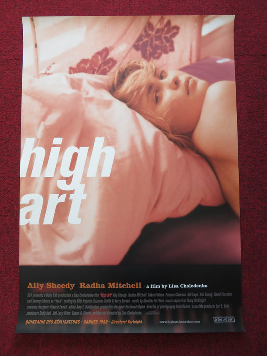 HIGH ART US ONE SHEET ROLLED POSTER RADHA MITCHELL GABRIEL MANN 1998