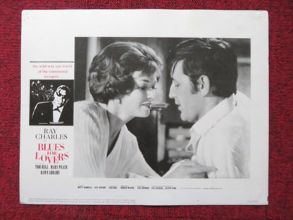 BLUES FOR LOVERS / BALLAD IN BLUE US LOBBY CARD SET RAY CHARLES TOM BELL 1966