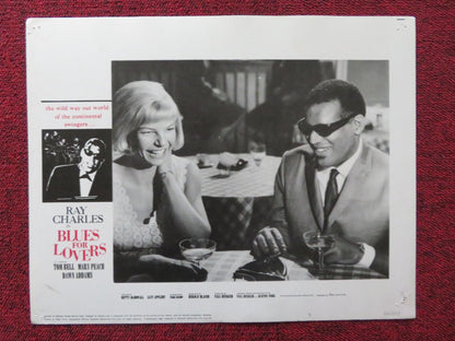 BLUES FOR LOVERS / BALLAD IN BLUE US LOBBY CARD SET RAY CHARLES TOM BELL 1966