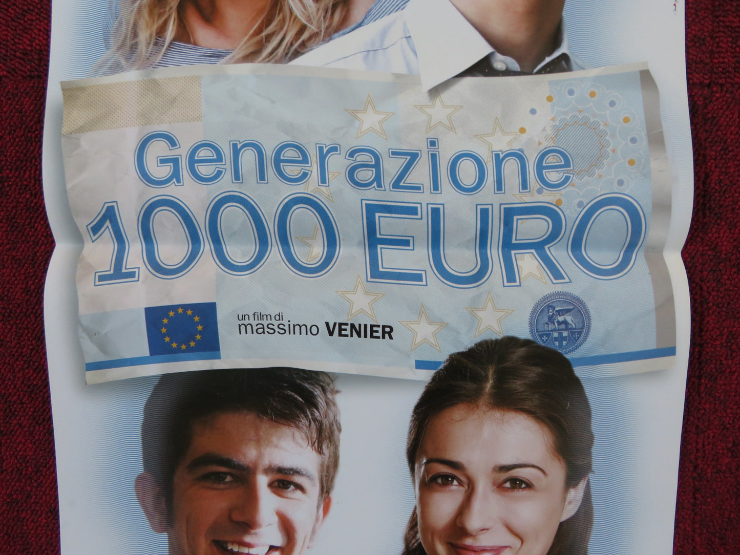 GENERAZIONE MILLE EURO ITALIAN LOCANDINA POSTER ALESSANDRO TIBERI 2009