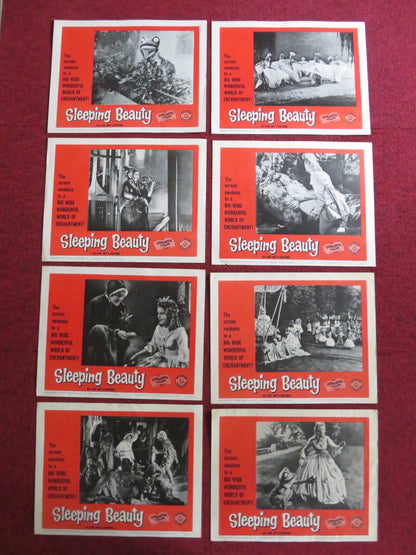 SLEEPING BEAUTY US LOBBY CARD SET KARIN HARDT FRITZ GENSCHOW 1965