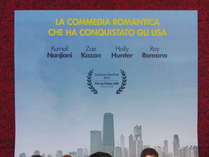 THE BIG SICK ITALIAN LOCANDINA POSTER KUMAIL NANJIANI ZOE KAZAN 2017